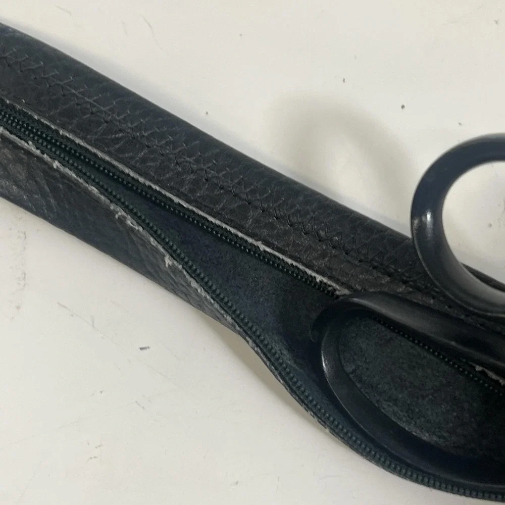 1922 Belt Mens 36 Black Steerhide Leather Hidden Zipper Money Travel Security